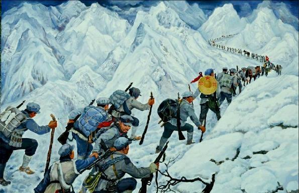 红军过雪山是哪座山图片